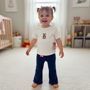 003 MATCH: Leggings and blouse size 4